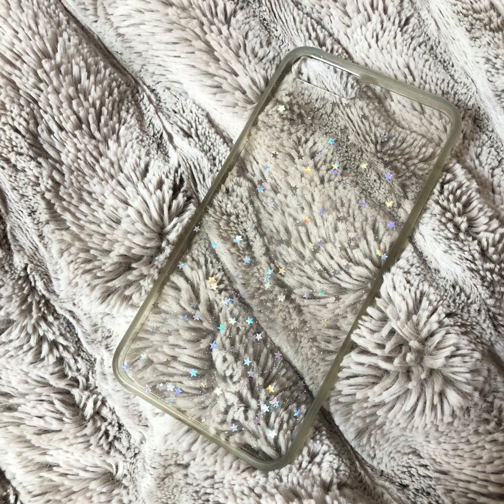 iphone 8 plus star glitter case